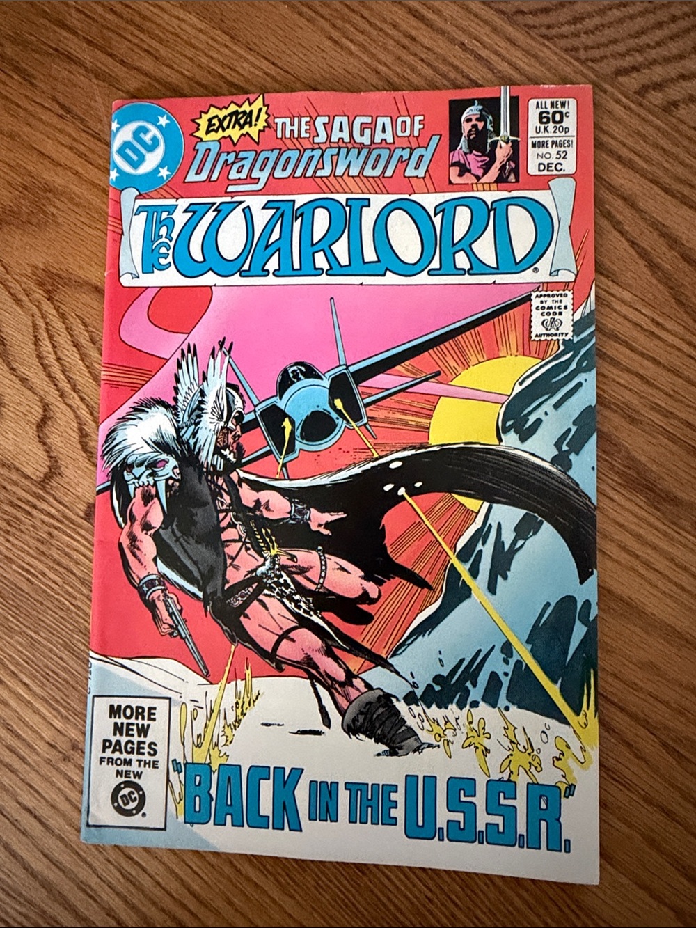 Vintage Warlord Comic Book